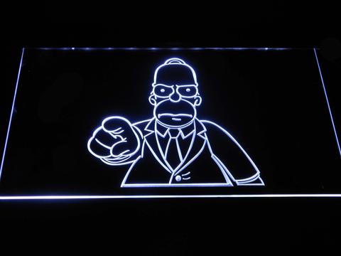 The Simpsons Homer Suit LED Neon Sign
